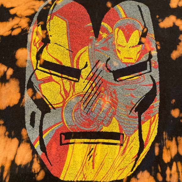 Ironman Graphic Tie Dye Short Sleeve T-Shirt - Picture 2 of 3